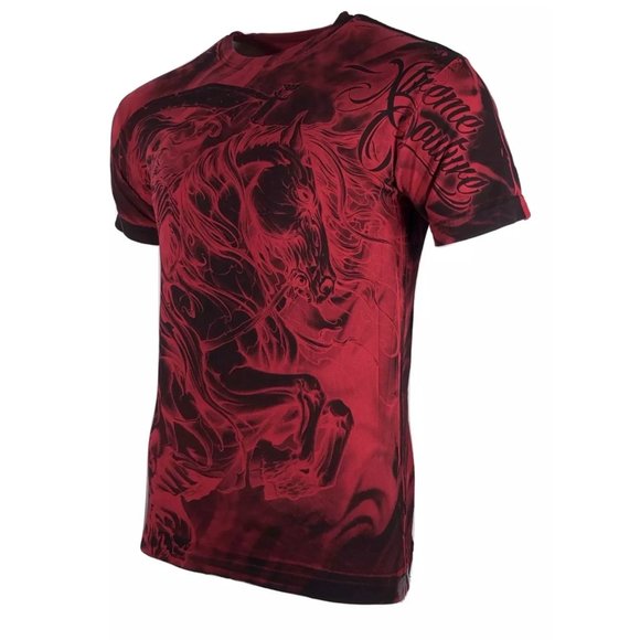 XTREME COUTURE by AFFLICTION T-Shirt PALE HORSE - Picture 7 of 9